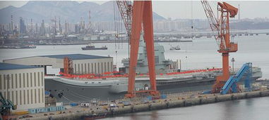 首艘國(guó)產(chǎn)航母甲板插上紅旗,這兩天下水可能性增大